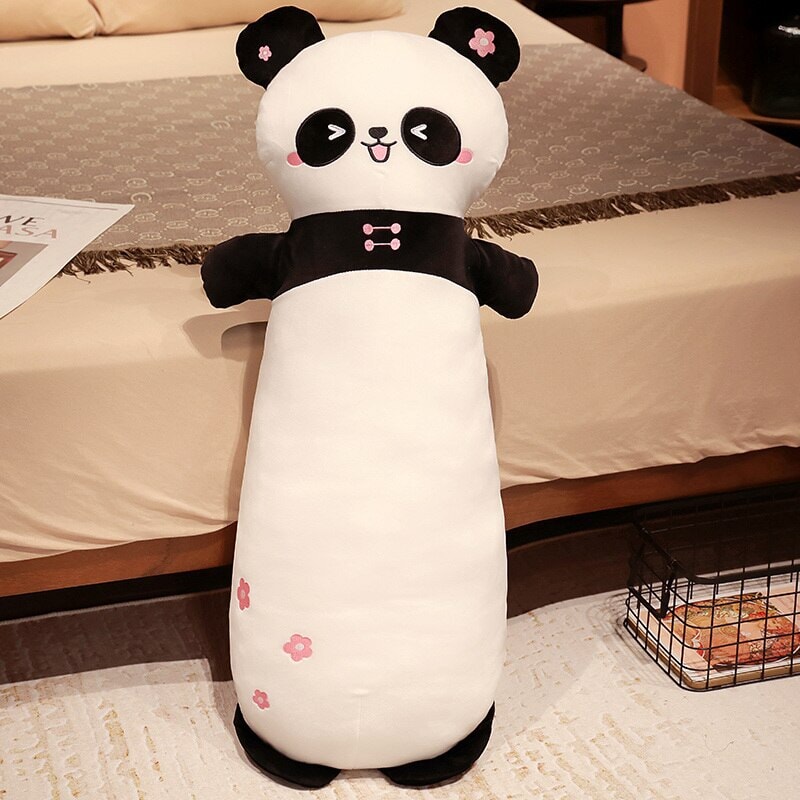 Long Snuggly Panda Plushies-Kawaii Dream