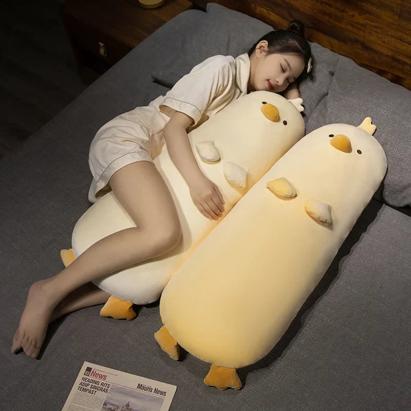 Long Snuggly Yellow Duck Plushie-Kawaii Dream