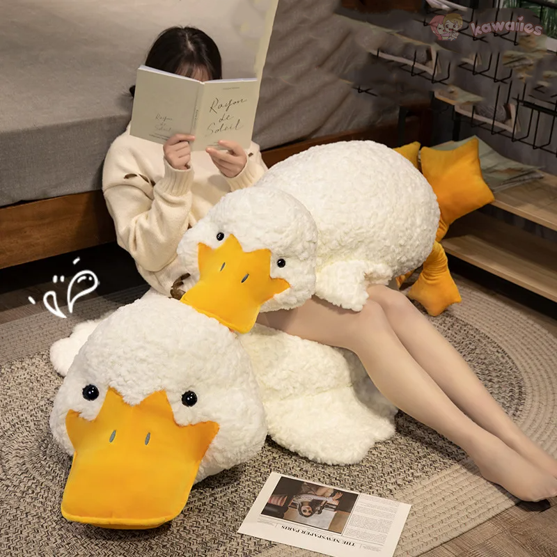 Molly the Giant Fluffy White Duck Plushie-Kawaii Dream
