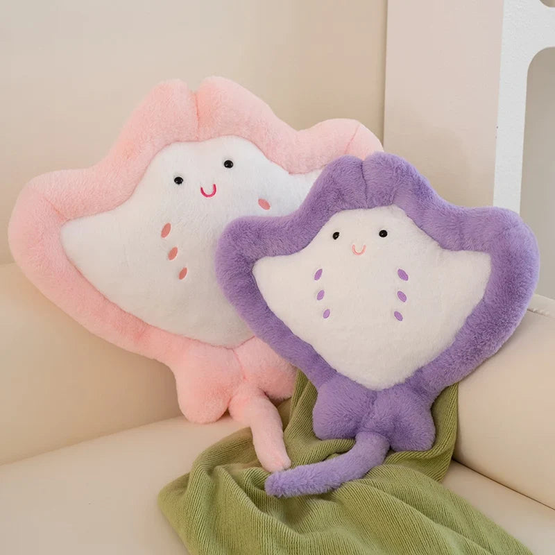 Pastel Manta Sting Ray Plush-Kawaii Dream