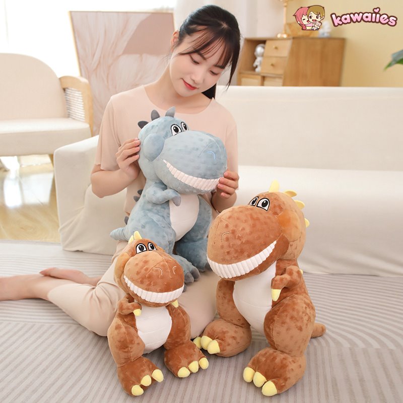 Rexy the Friendly Dinosaur Plushies-Kawaii Dream