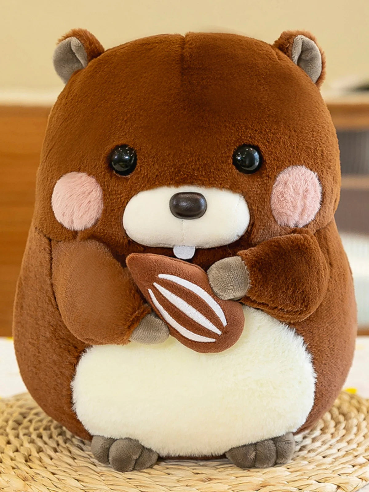 Chubby Hamster Squirrel Stuffed Plushie