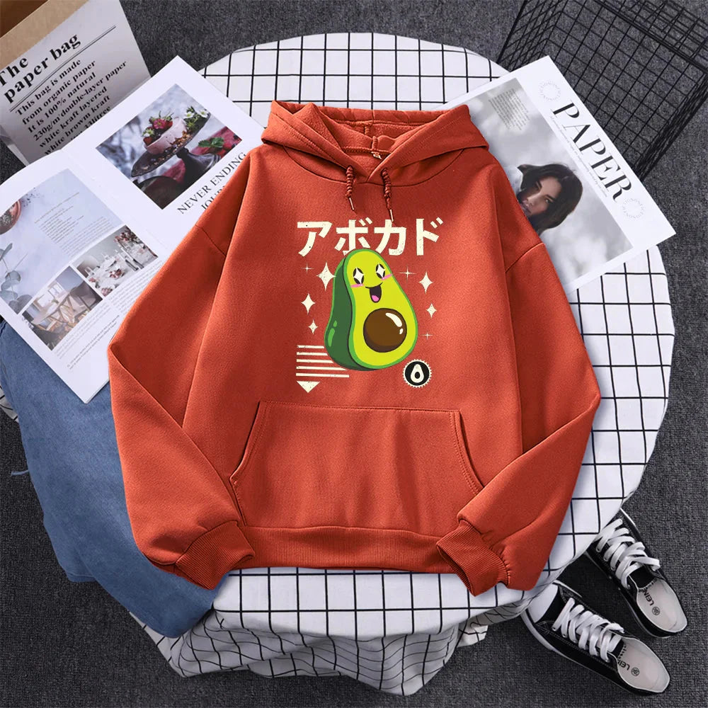 Shikako the Happy Avocado Hoodie-Kawaii Dream