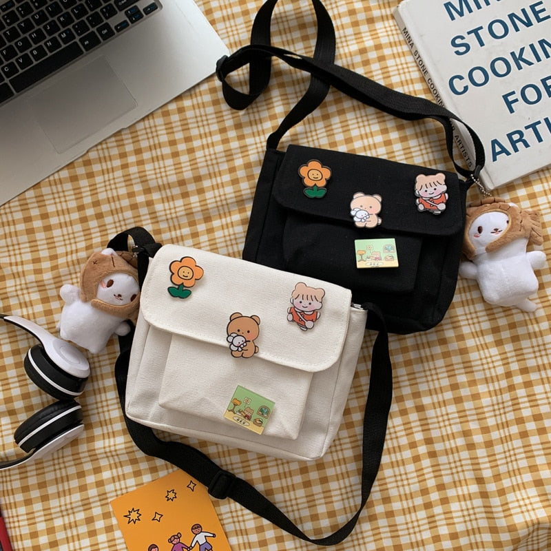 Small Cute Friends Satchel Shoulder Bag-Kawaii Dream