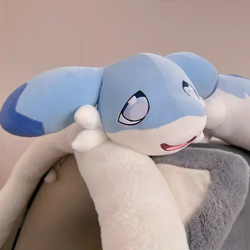 Sofi the Long Kawaii Baby Blue Hybrid Dragon Plushie-Kawaii Dream