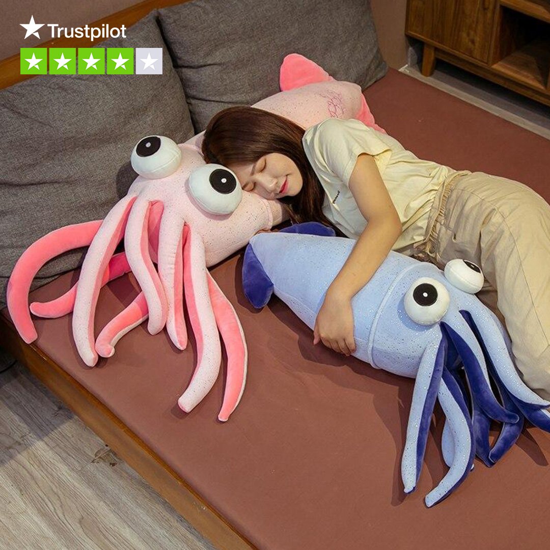 Squiddy & Diddly the Squid Plushies-Kawaii Dream