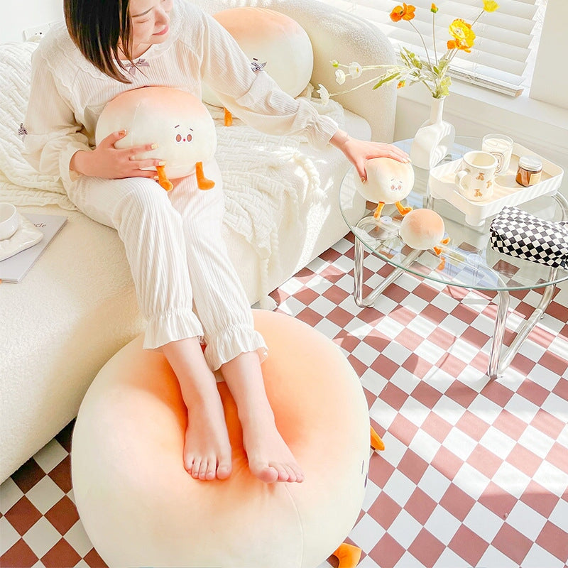 Steamed Round Stuffed Bao Bun Plushie-Kawaii Dream