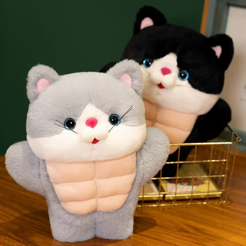 Strong Muscle Cat Plushie-Kawaii Dream