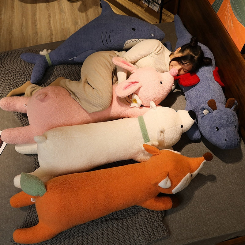 The Fluffy Giants Dragon Fox Bunny Bear Shark Plushies-Kawaii Dream