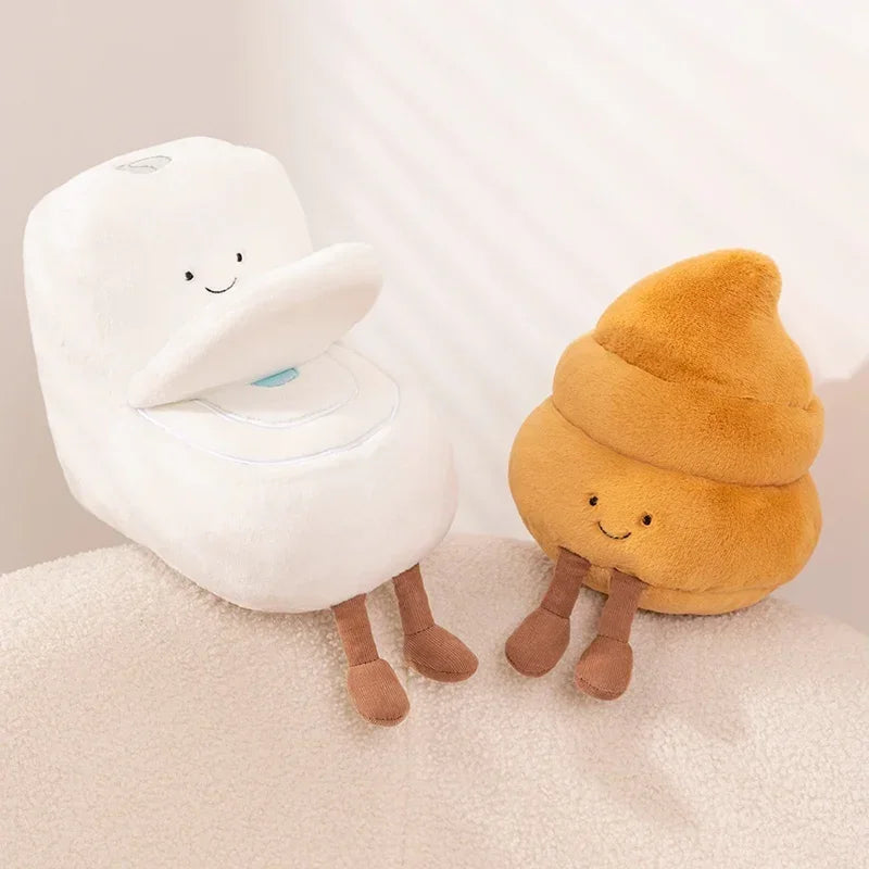 Toilet Buddies Poop Tissue Plunger Plushie Collection-Kawaii Dream
