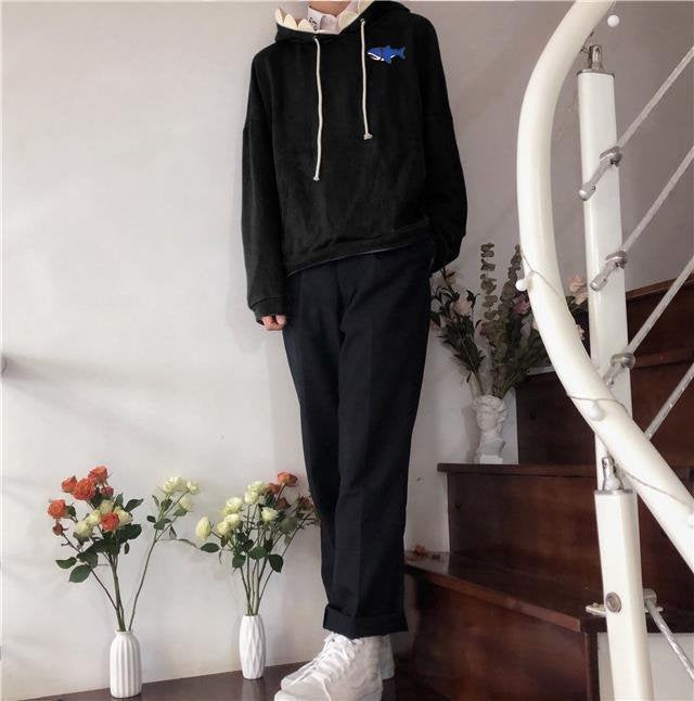 Tommy the Shark Kawaii Hoodies-Kawaii Dream