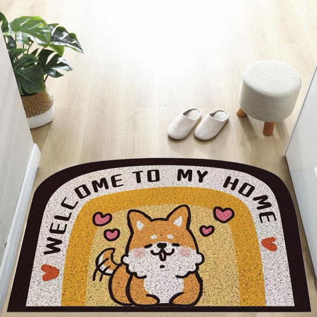Welcome home Dog Mat-Kawaii Dream
