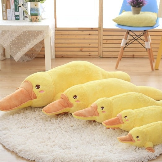Yellow Kawaii Long Snuggly Platypus Plushie-Kawaii Dream