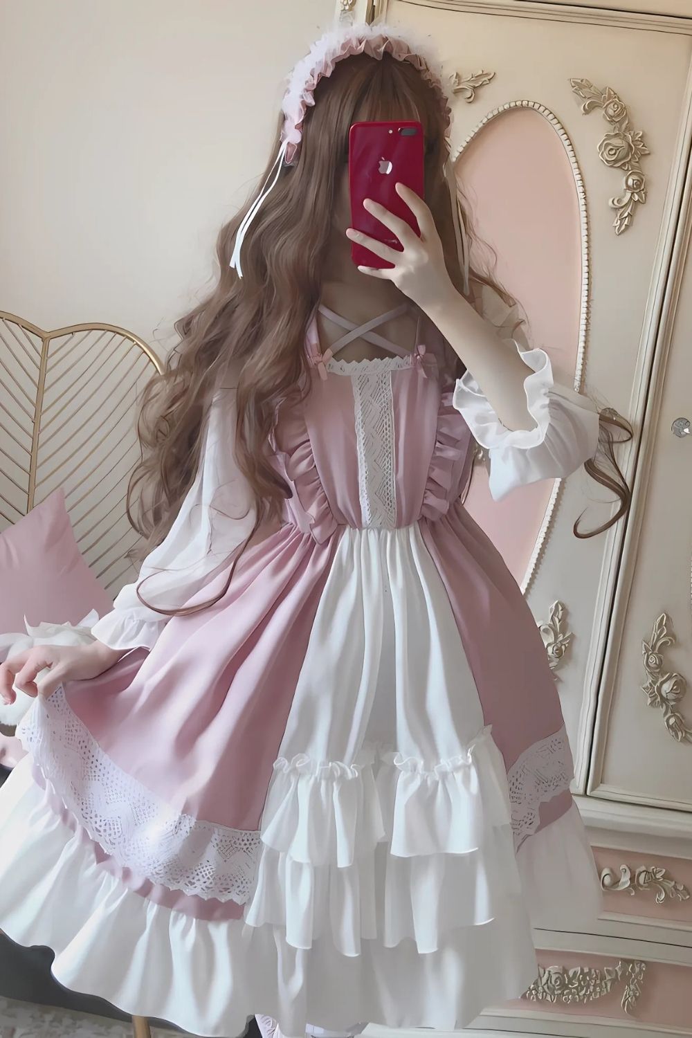 Elegant Victorian Maid Dress