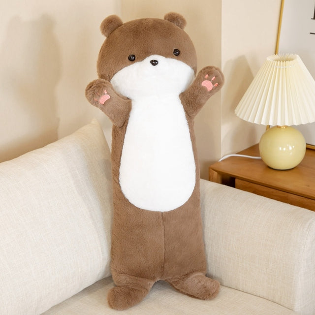 80cm Fluffy Long Otter Bunny Stuffed Plushies-Kawaii Dream