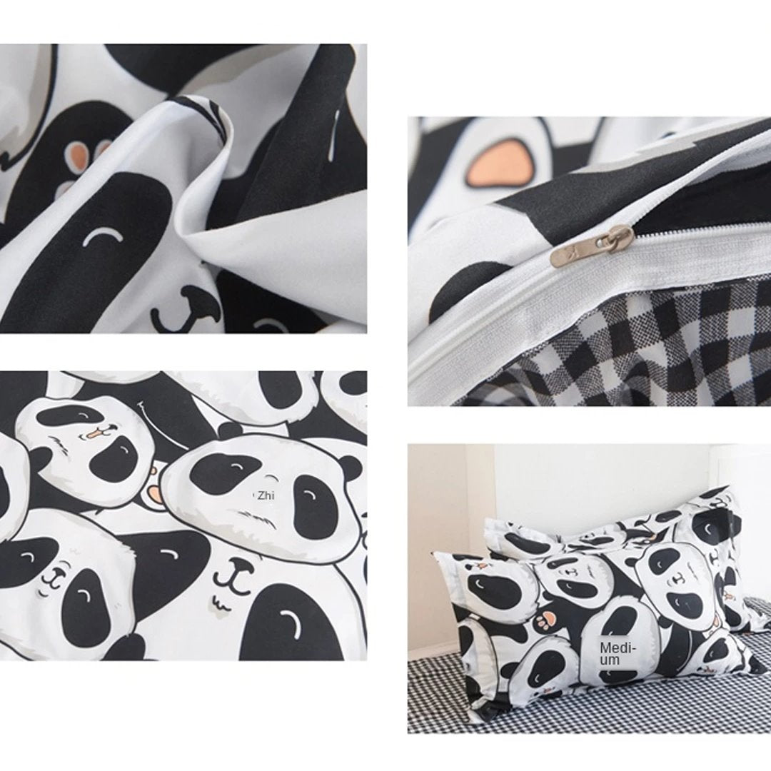 A Million Cute Pandas Bedding Set-Kawaii Dream