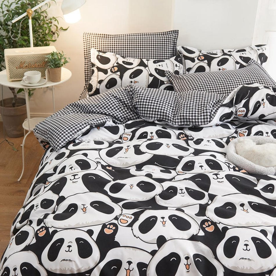 A Million Cute Pandas Bedding Set-Kawaii Dream