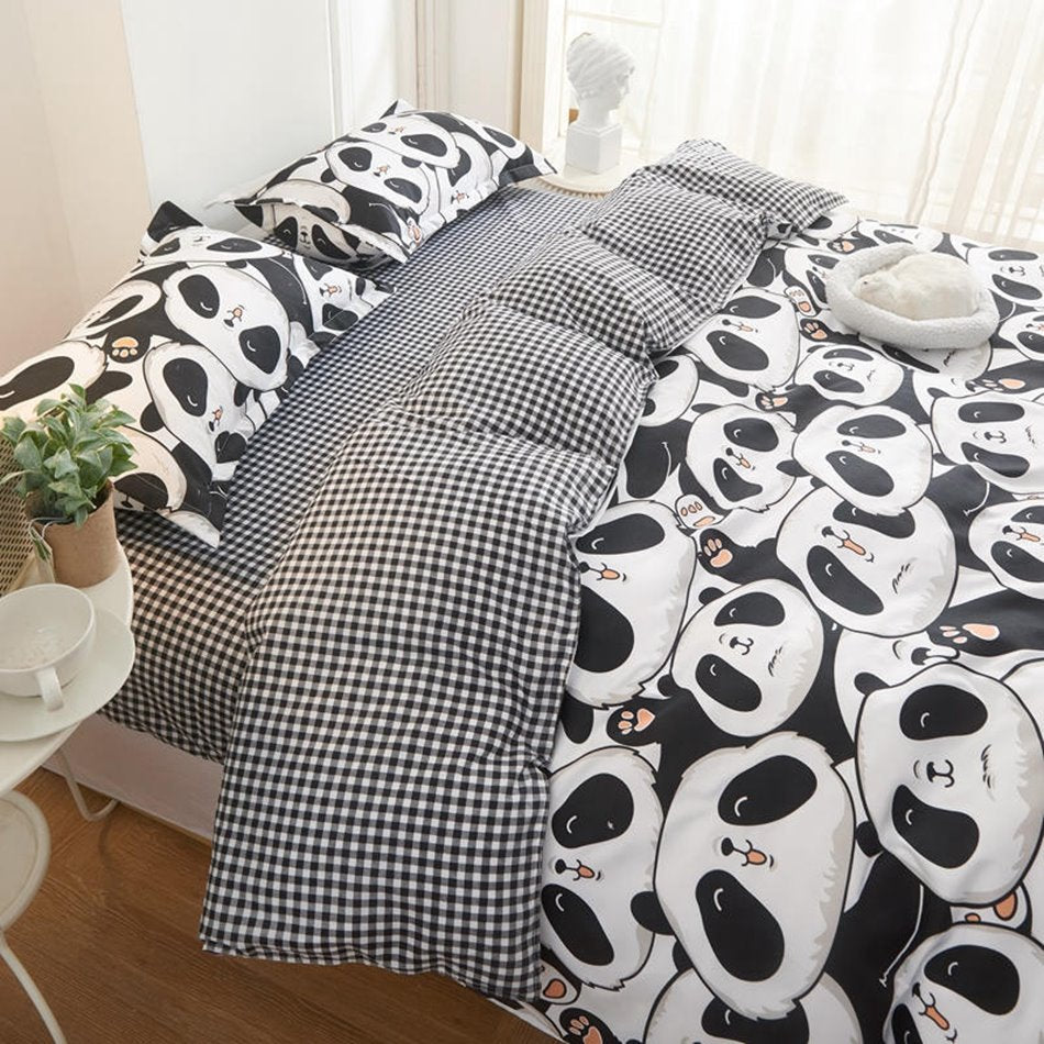A Million Cute Pandas Bedding Set-Kawaii Dream