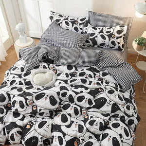 A Million Cute Pandas Bedding Set-Kawaii Dream