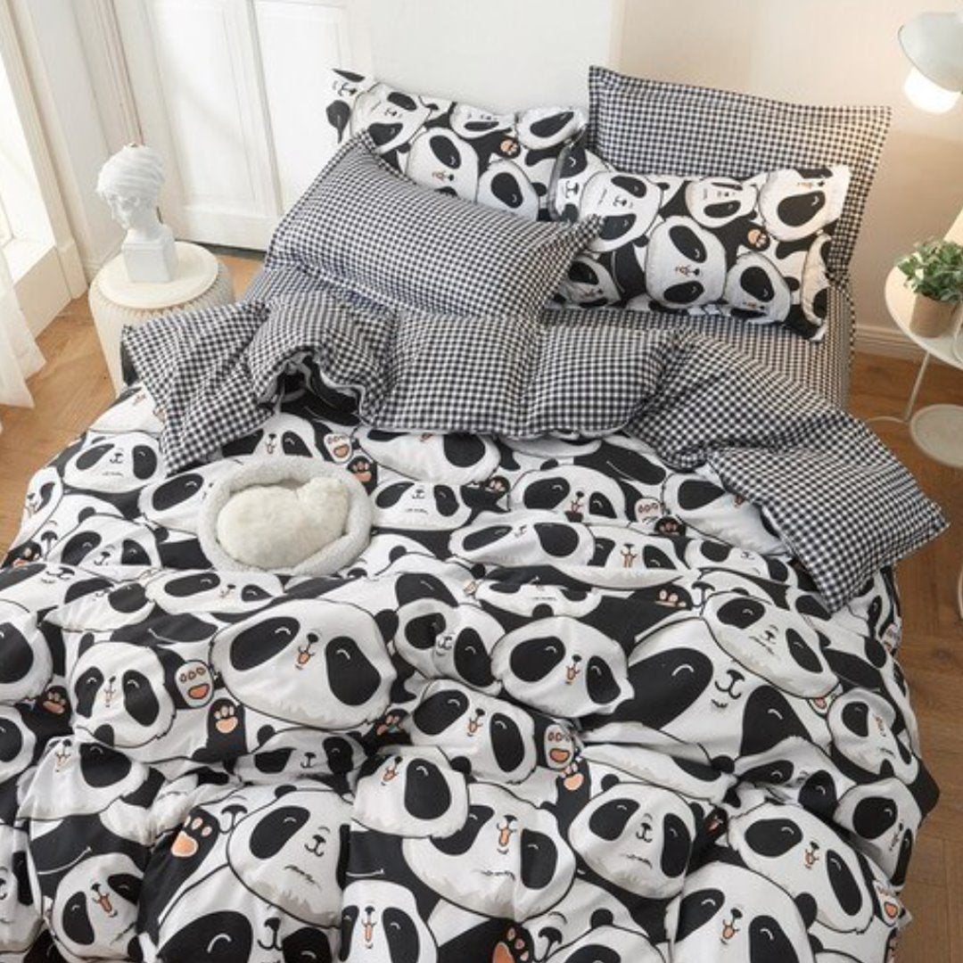 A Million Cute Pandas Bedding Set-Kawaii Dream