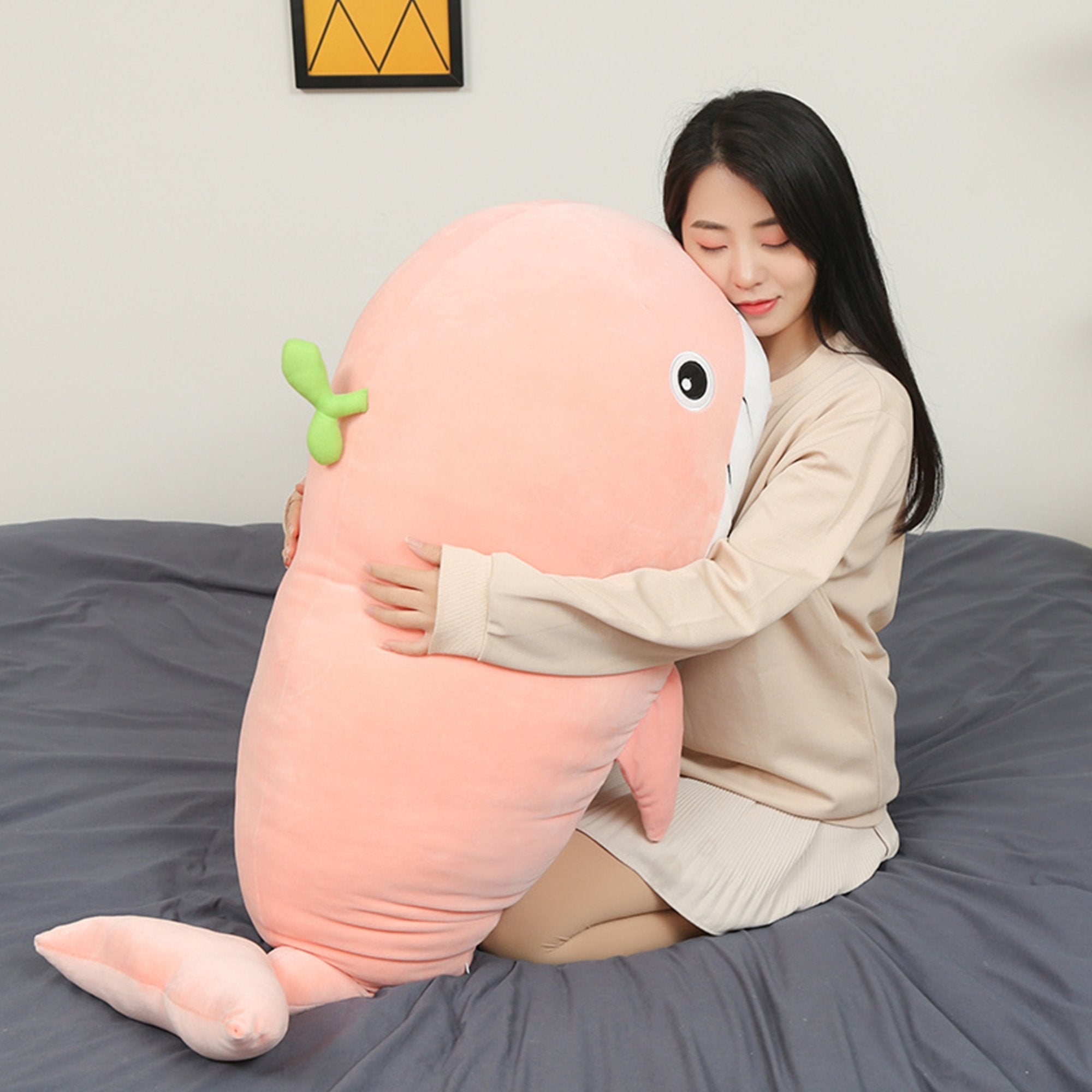 A Pod of Cuddly Whale Plushies-Kawaii Dream