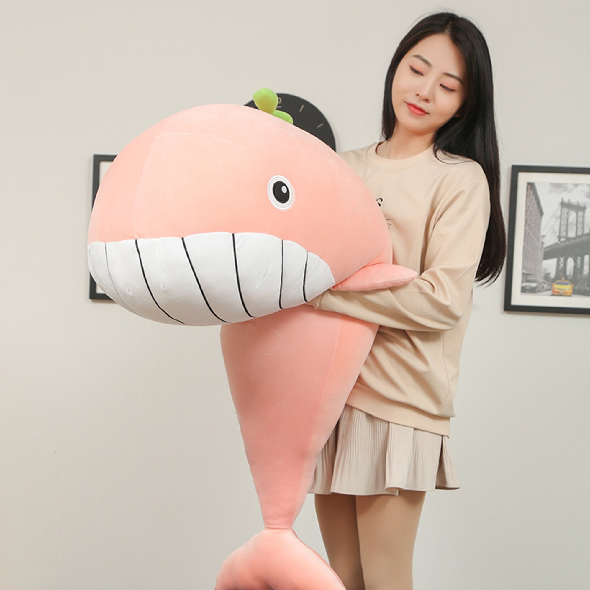 A Pod of Cuddly Whale Plushies-Kawaii Dream