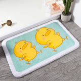 Adorable Animals Rectangle Non-Slip Fluffy Bath Mats Collection-Kawaii Dream