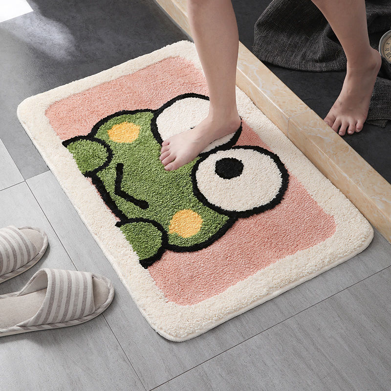 Adorable Animals Rectangle Non-Slip Fluffy Bath Mats Collection-Kawaii Dream