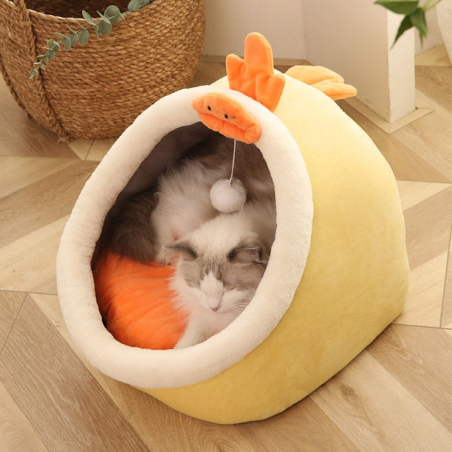 Adorable Cat Dog Pet Beds Hideout Caves-Kawaii Dream
