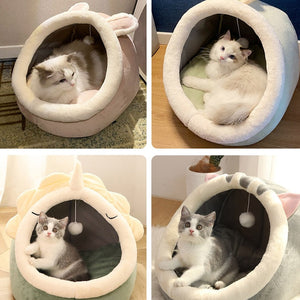 Adorable Cat Dog Pet Beds Hideout Caves-Kawaii Dream