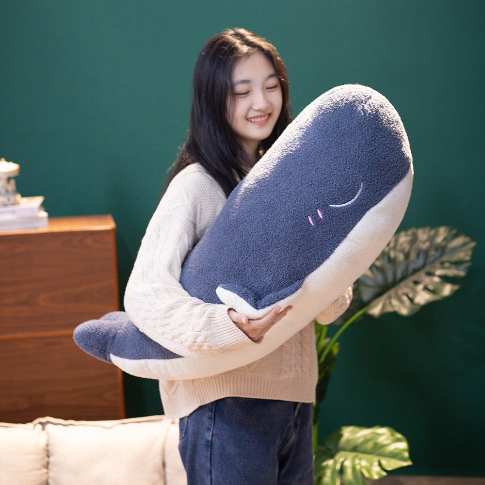 Adorable Fluffy Blue Whale Plushie-Kawaii Dream