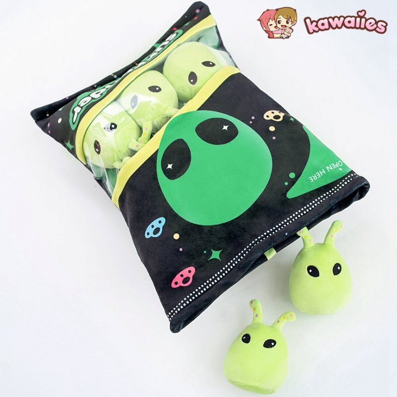 Alien Purple Green Candy Bags-Kawaii Dream