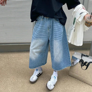 American Vintage Denim Jorts-Kawaii Dream