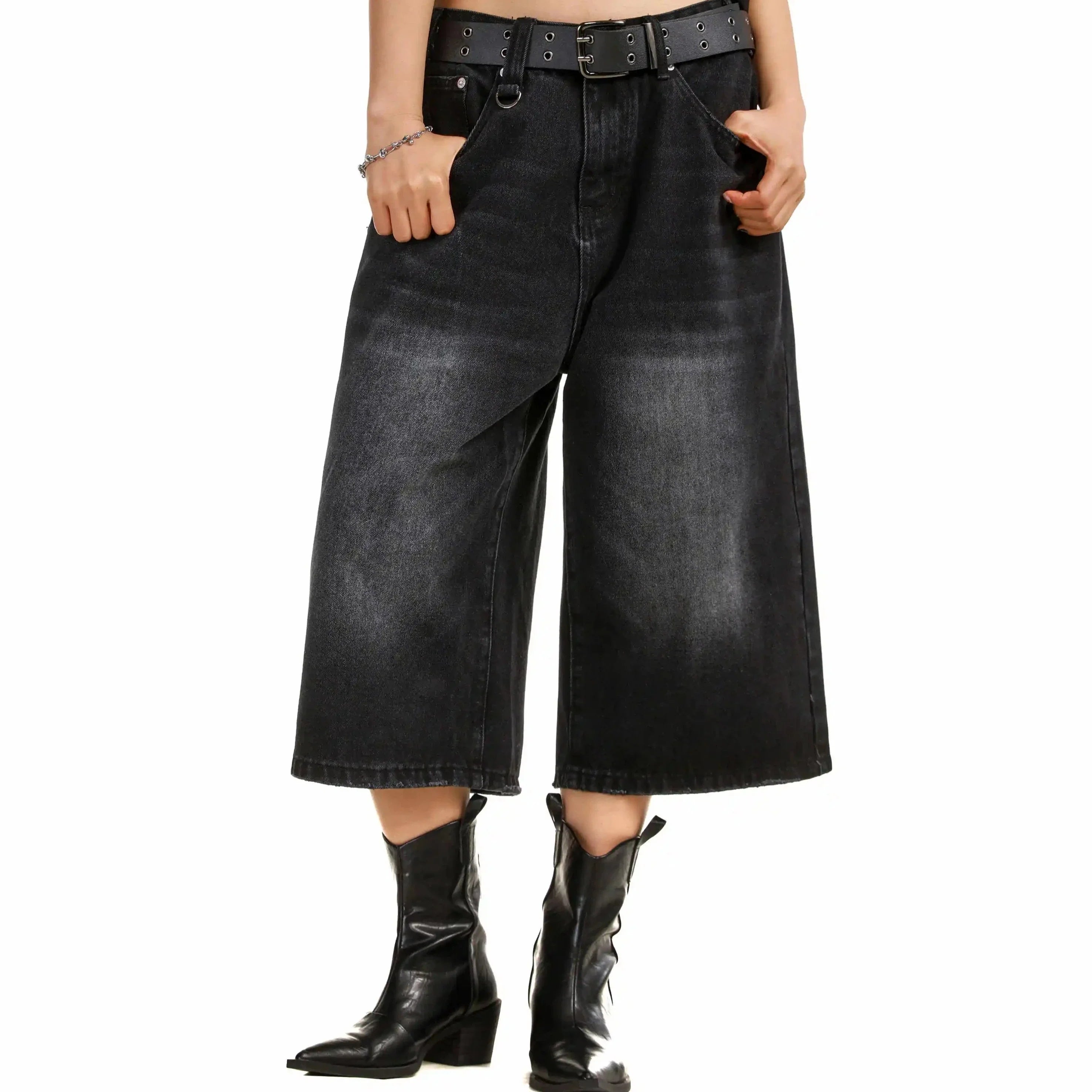 American Vintage Denim Jorts-Kawaii Dream