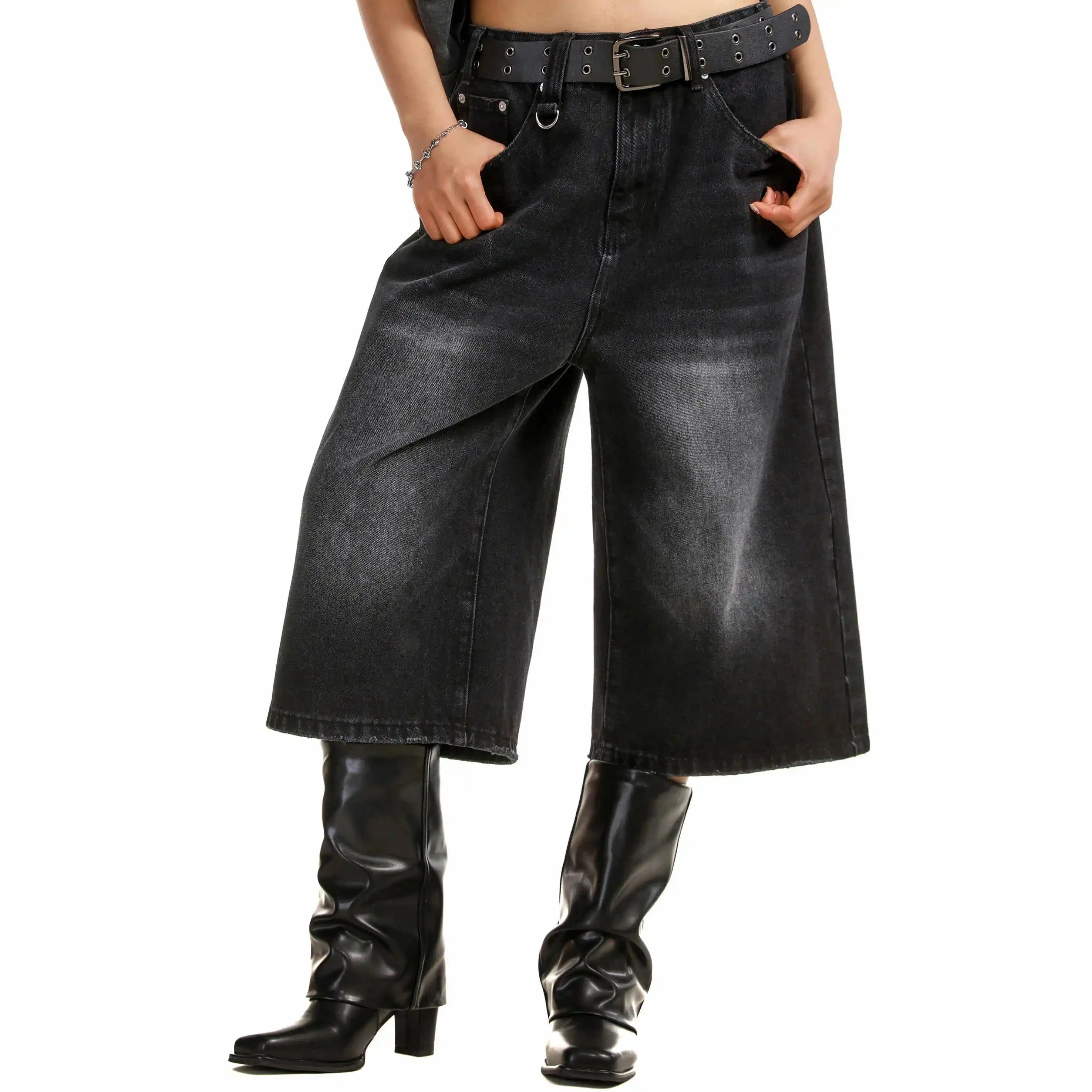 American Vintage Denim Jorts-Kawaii Dream