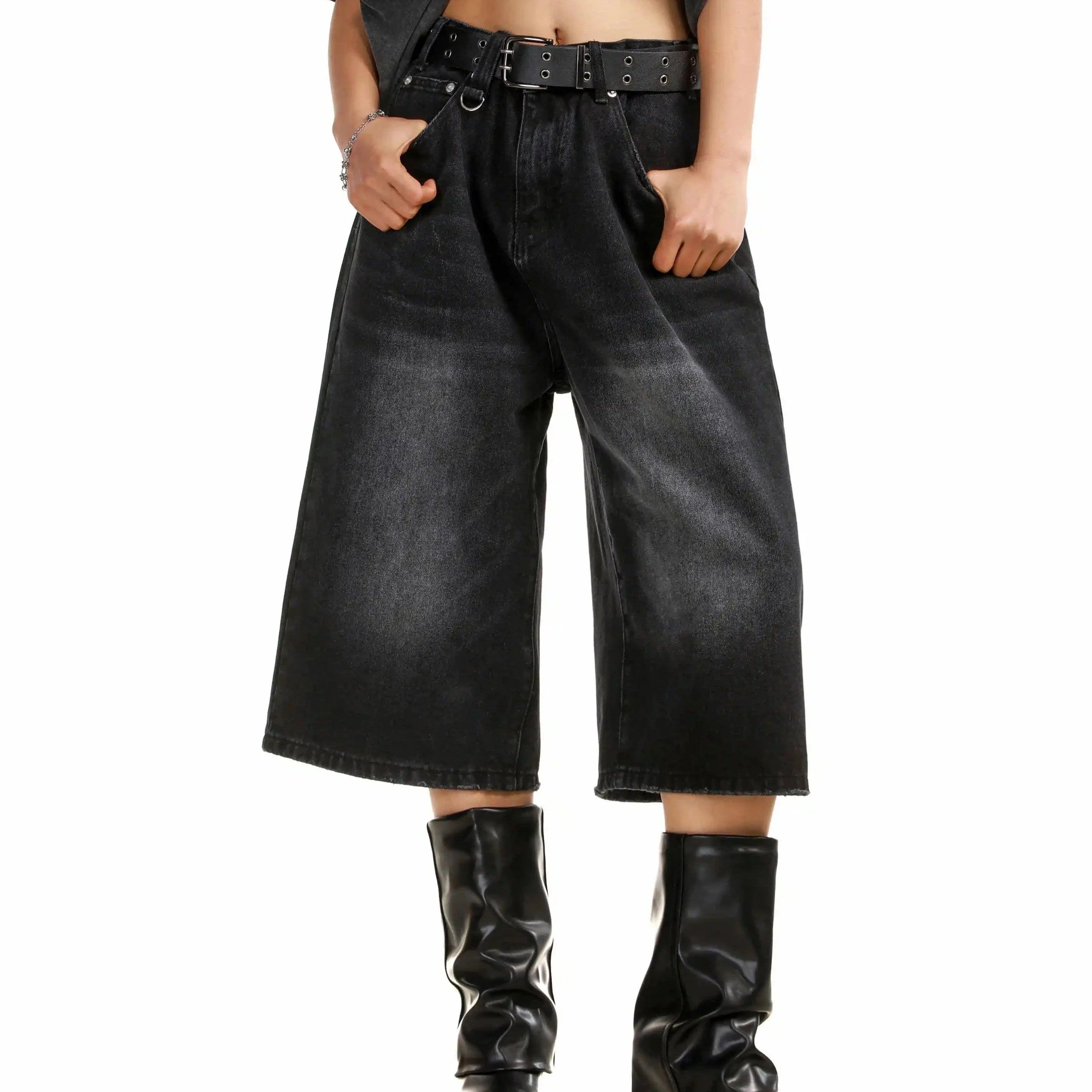 American Vintage Denim Jorts-Kawaii Dream
