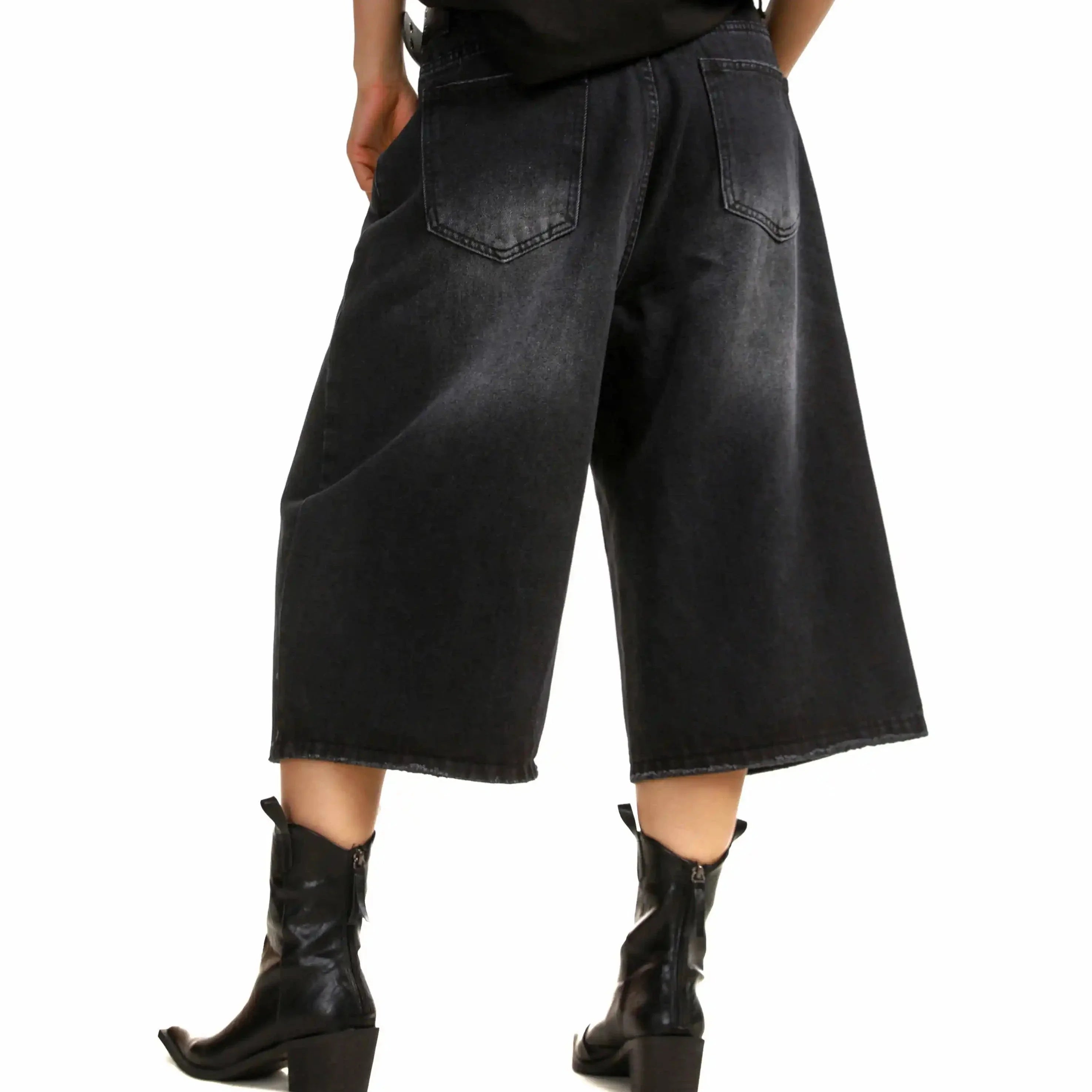 American Vintage Denim Jorts-Kawaii Dream