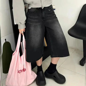 American Vintage Denim Jorts-Kawaii Dream