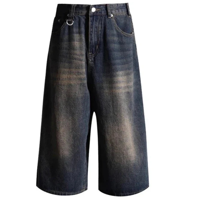 American Vintage Denim Jorts-Kawaii Dream