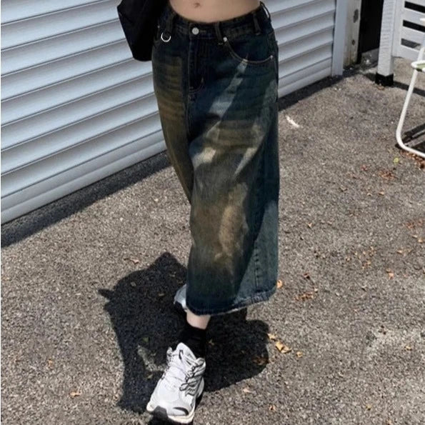 American Vintage Denim Jorts-Kawaii Dream