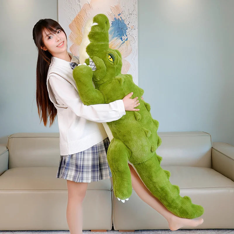 Angry Giant Green Crocodile Plushies-Kawaii Dream