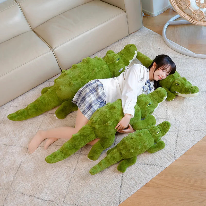 Angry Giant Green Crocodile Plushies-Kawaii Dream
