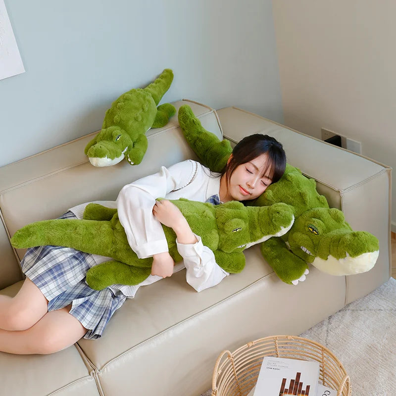 Angry Giant Green Crocodile Plushies-Kawaii Dream
