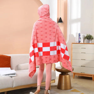 Anime Demon Slayer Hooded Cape Blanket-Kawaii Dream