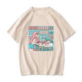 Anime Graphic Couple Shopping Unisex Tee-Kawaii Dream