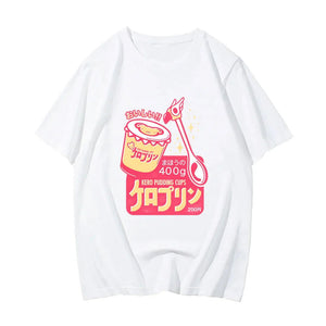 Anime Kero Pudding Cups Cardcaptor Sakura Unisex Tee-Kawaii Dream