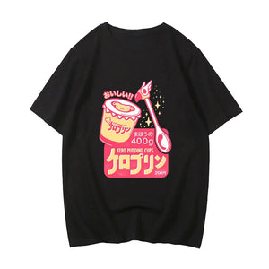 Anime Kero Pudding Cups Cardcaptor Sakura Unisex Tee-Kawaii Dream