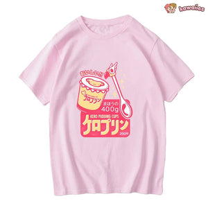 Anime Kero Pudding Cups Cardcaptor Sakura Unisex Tee-Kawaii Dream
