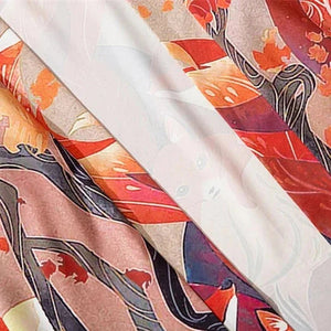Anime Nine Tailed Fox Unisex Kimono-Kawaii Dream
