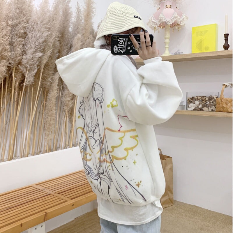 Anime Sailor Moon Angel Unisex Hoodie-Kawaii Dream